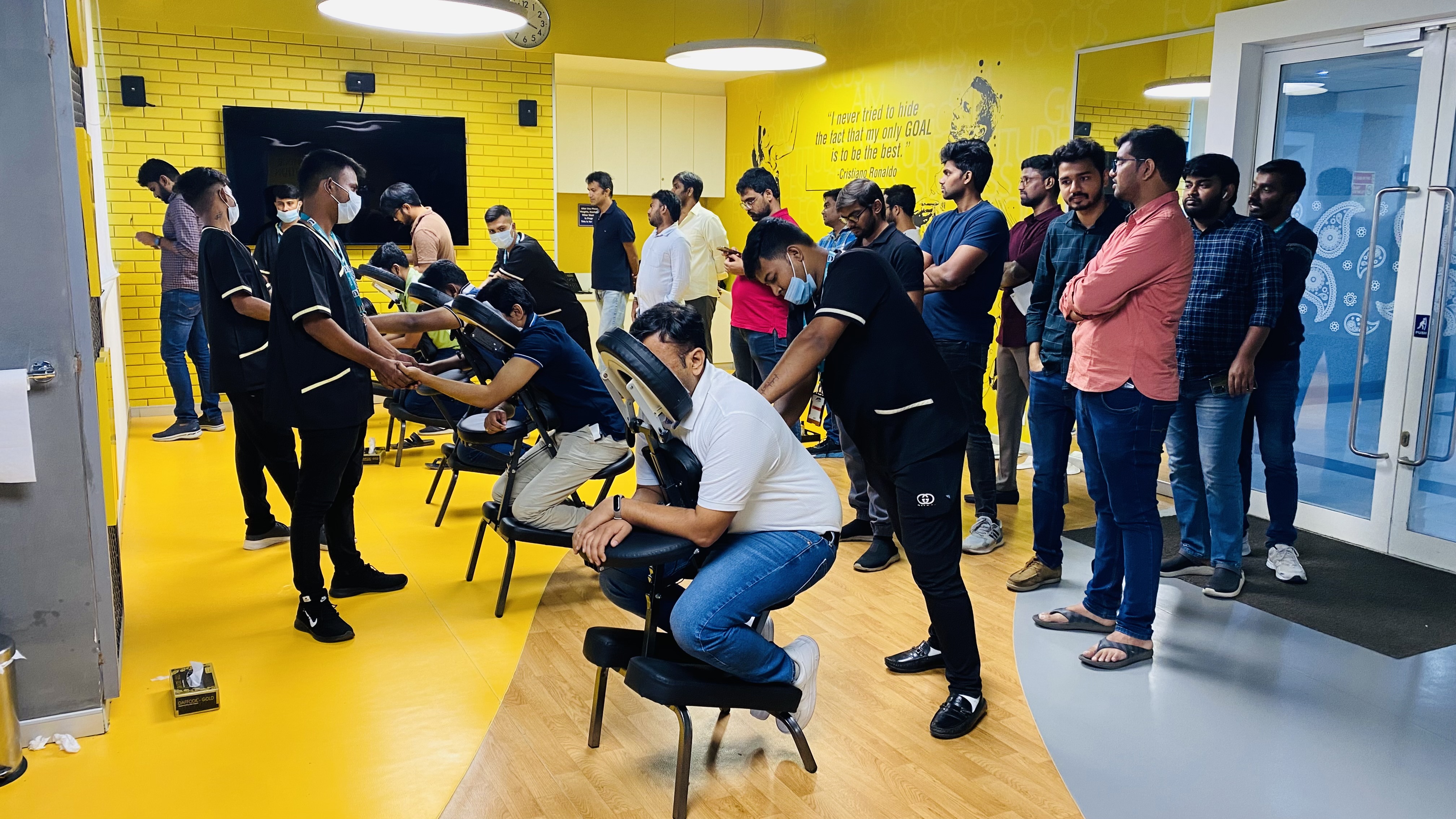 Corporate Chair Massage Event Ideas